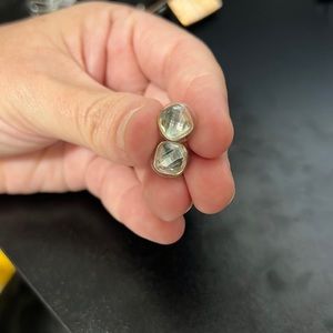 Swarovski stud crystal earrings